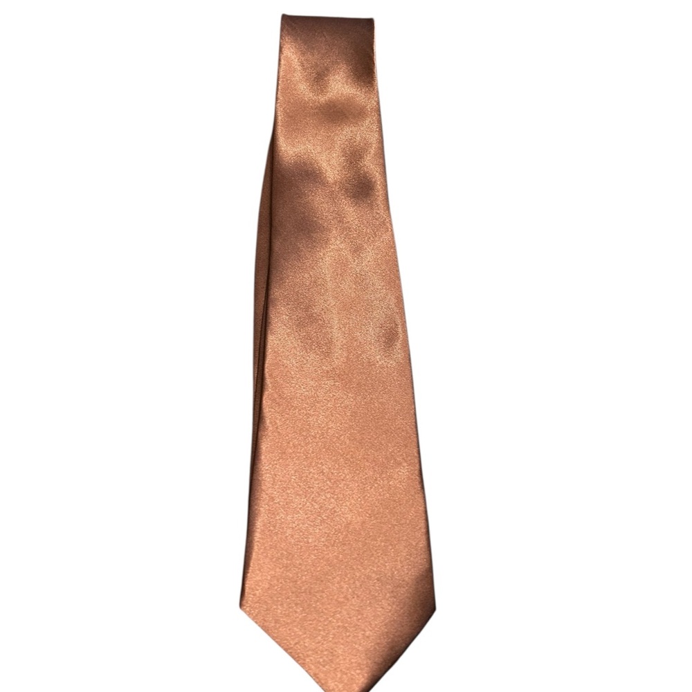 Elegant Copper Brown Tie for Men